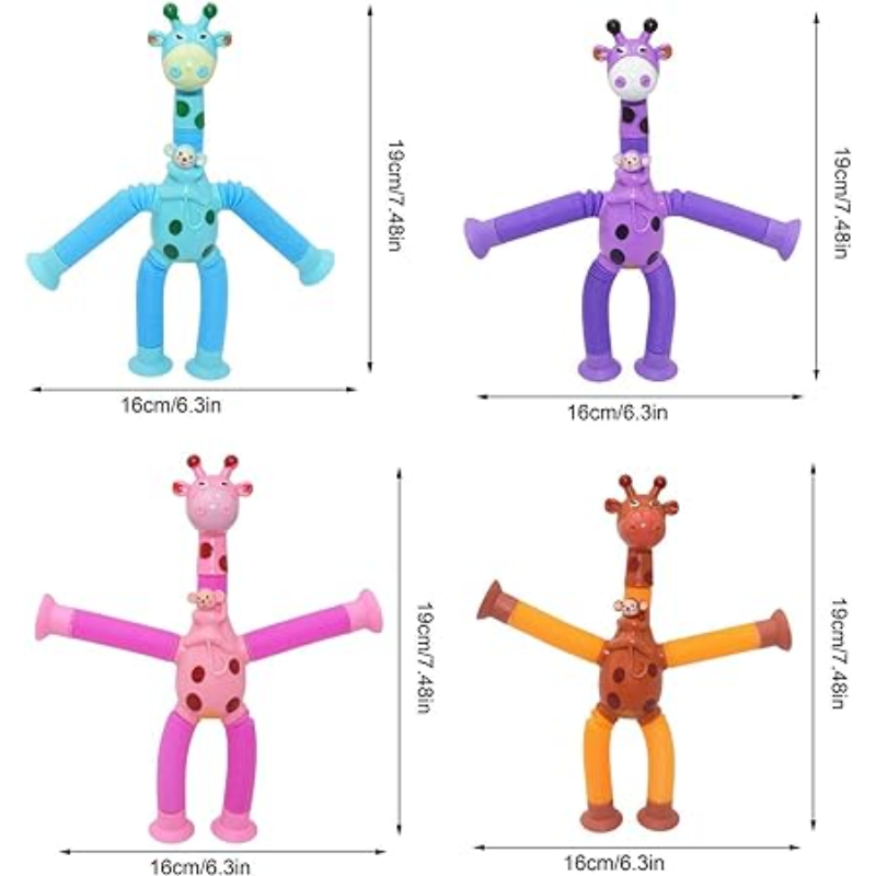 Les girafes s'étirent et se collent : un plaisir garanti et approuvé par les enfants