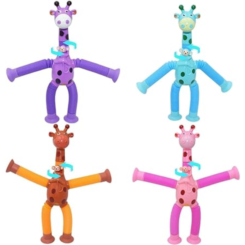Les girafes s'étirent et se collent : un plaisir garanti et approuvé par les enfants
