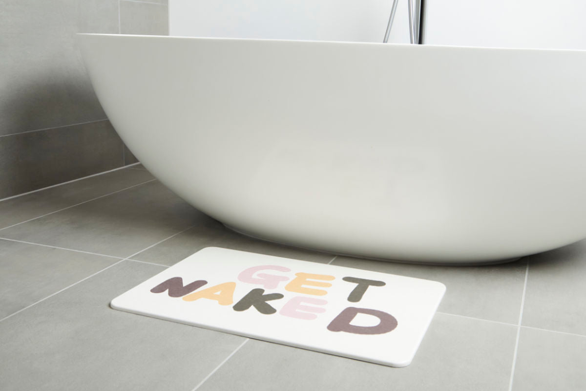 Get Naked Quick-dry Stone Shower & Bath Mat