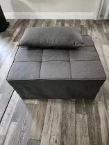 Multifunctional Folding Footrest Bed Modern Adjustable Backrest Sleeping Sofa Bed Suitable For Living Room Apartment