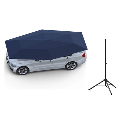 Auvent Carport d'été Anti-UV Parapluie à commande sans fil