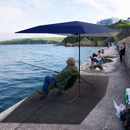 Auvent Carport d'été Anti-UV Parapluie à commande sans fil - 2