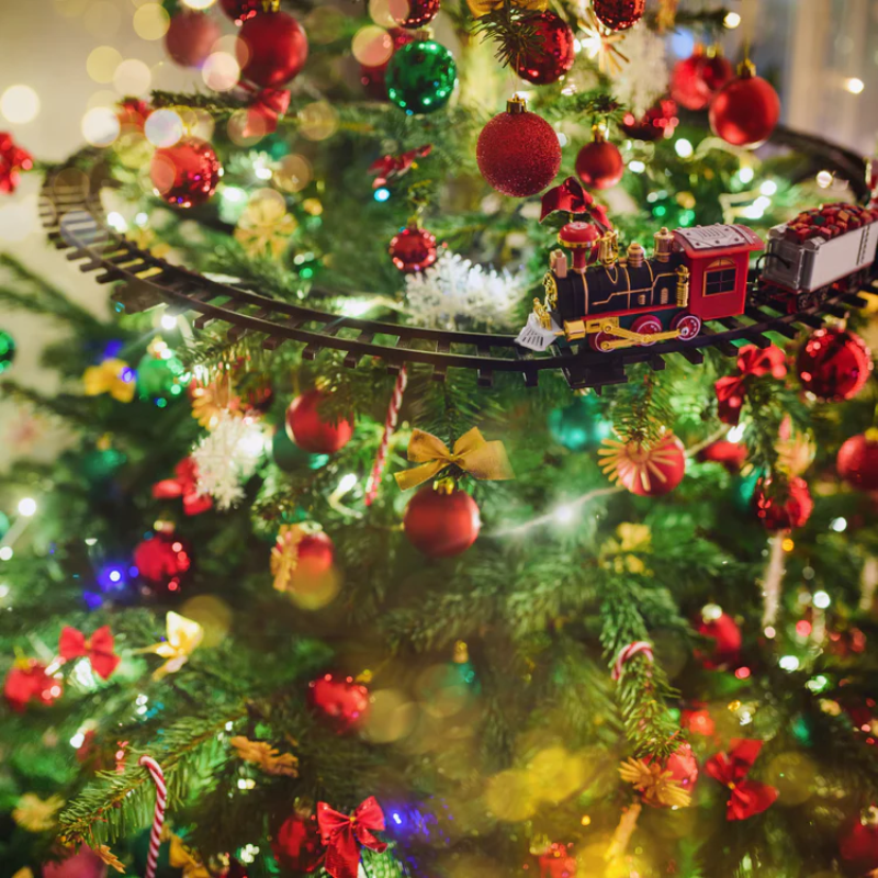 Train de Noël : transformez votre salon en un monde enchanté