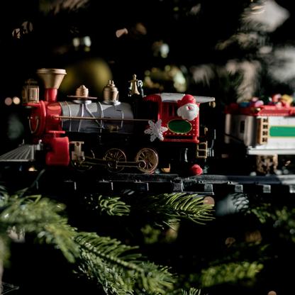 Train de Noël : transformez votre salon en un monde enchanté