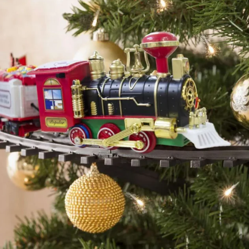 Train de Noël : transformez votre salon en un monde enchanté