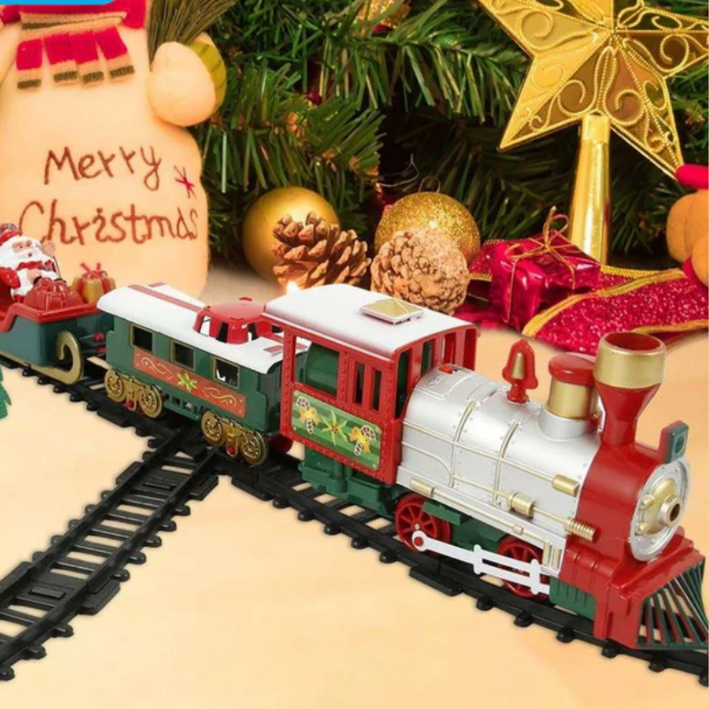 Train de Noël : transformez votre salon en un monde enchanté