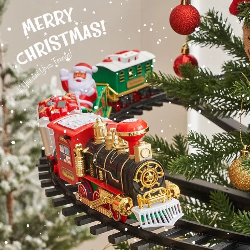 Train de Noël : transformez votre salon en un monde enchanté