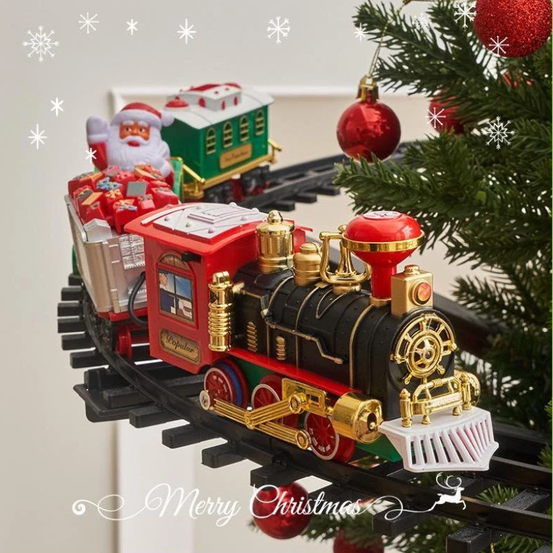 Train de Noël : transformez votre salon en un monde enchanté