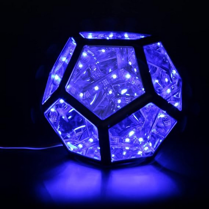 Lampe magique LED InfinityGlow avec télécommande