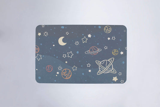 Childrens Shower & Bath Mat | Space Themed