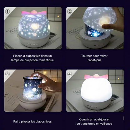 SKYPROJECTOR - VEILLEUSE UNIQUE POUR SE DÉTENDRE AVANT DE DORMIR !