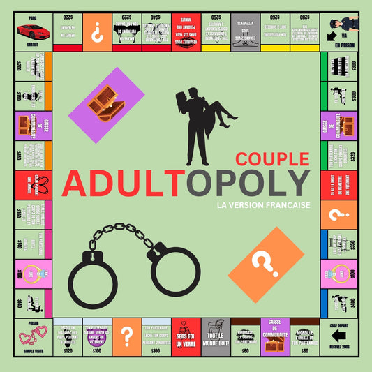 L'adultopoly - Version française