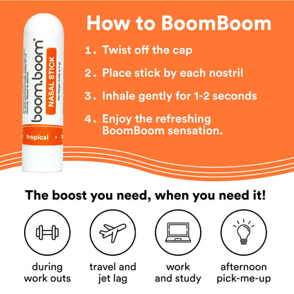 Variety 4-pack - BoomBoom Nasal Sticks