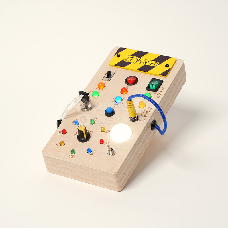 Montessori Wooden Switch Board